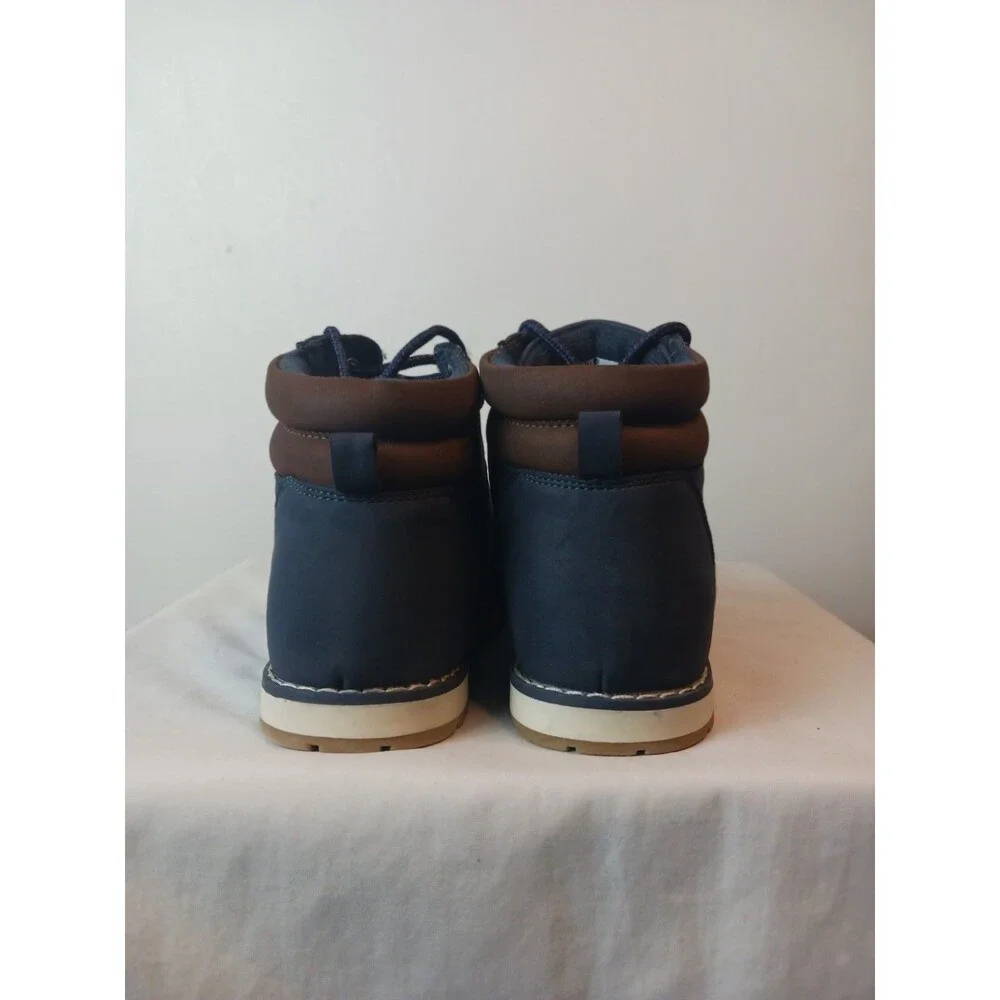 Children's Place Boys' Navy Blue Boots (Youth Size 3)
